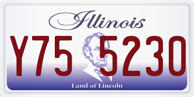 IL license plate Y755230