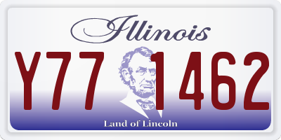 IL license plate Y771462