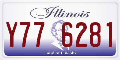 IL license plate Y776281