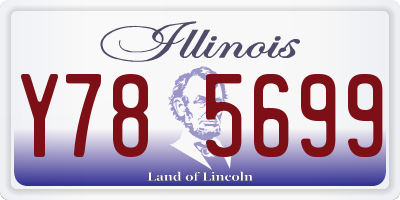 IL license plate Y785699