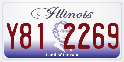 IL license plate Y812269