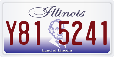 IL license plate Y815241