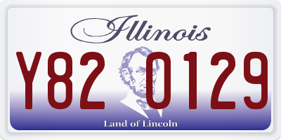 IL license plate Y820129
