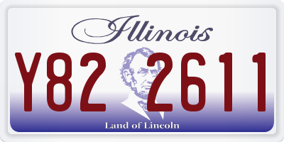 IL license plate Y822611