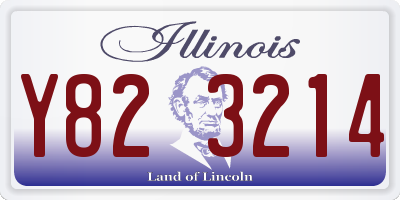 IL license plate Y823214