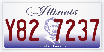 IL license plate Y827237