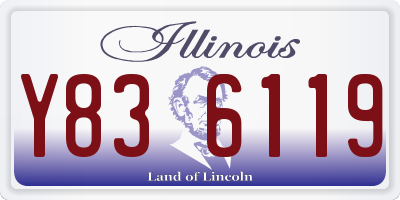 IL license plate Y836119