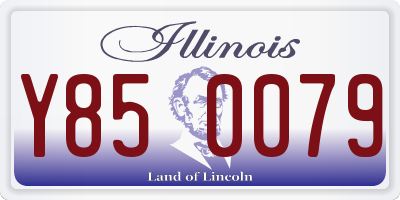 IL license plate Y850079