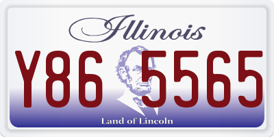 IL license plate Y865565