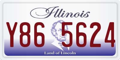 IL license plate Y865624