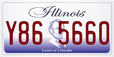 IL license plate Y865660