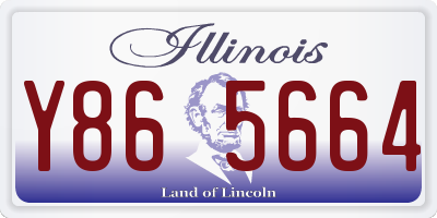 IL license plate Y865664