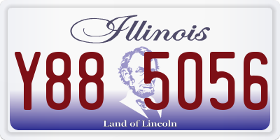 IL license plate Y885056