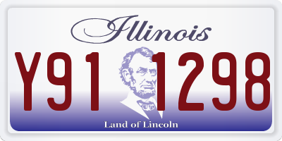 IL license plate Y911298