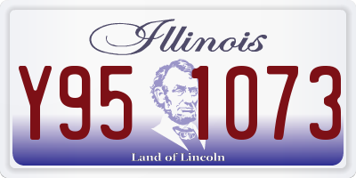 IL license plate Y951073