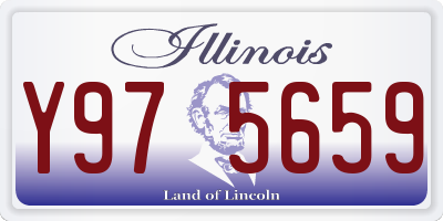 IL license plate Y975659
