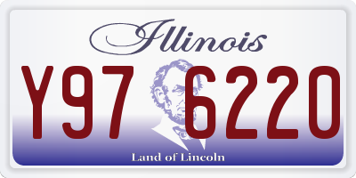 IL license plate Y976220