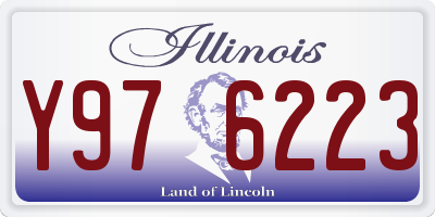 IL license plate Y976223