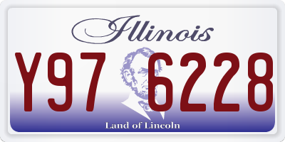 IL license plate Y976228