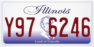 IL license plate Y976246