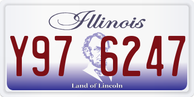 IL license plate Y976247