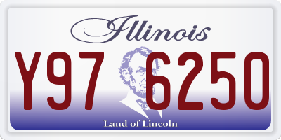 IL license plate Y976250