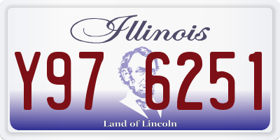 IL license plate Y976251