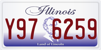 IL license plate Y976259