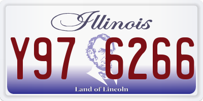 IL license plate Y976266