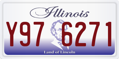 IL license plate Y976271