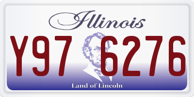 IL license plate Y976276
