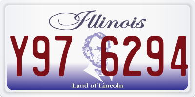 IL license plate Y976294