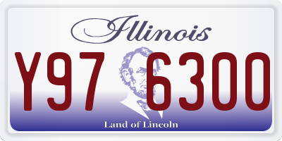 IL license plate Y976300
