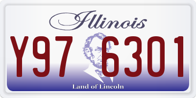 IL license plate Y976301