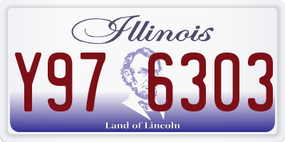 IL license plate Y976303