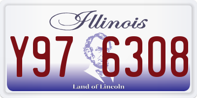 IL license plate Y976308