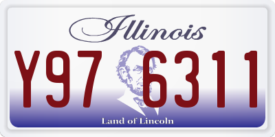 IL license plate Y976311