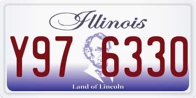 IL license plate Y976330