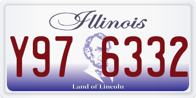 IL license plate Y976332