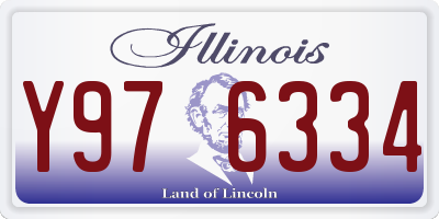 IL license plate Y976334