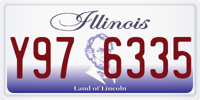 IL license plate Y976335