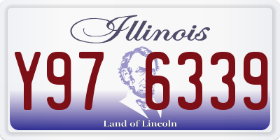 IL license plate Y976339