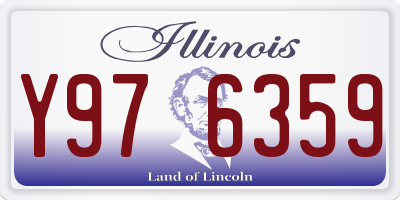 IL license plate Y976359