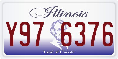 IL license plate Y976376