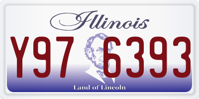 IL license plate Y976393