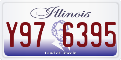 IL license plate Y976395