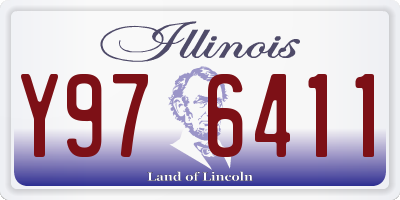IL license plate Y976411
