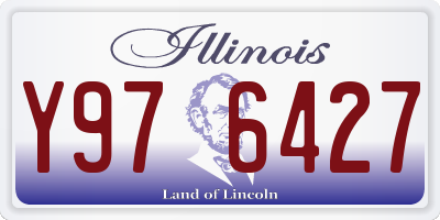 IL license plate Y976427