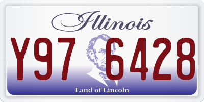 IL license plate Y976428