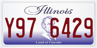 IL license plate Y976429